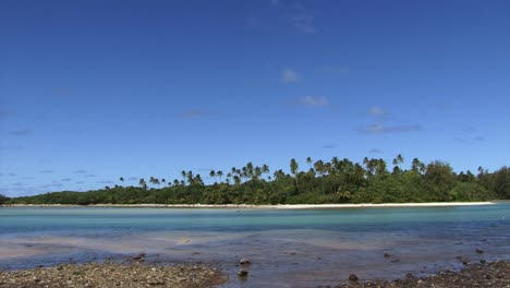 beautiful landscape of rarotonga, cook islands