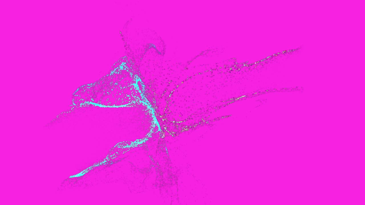 추상적인 액체 폭발