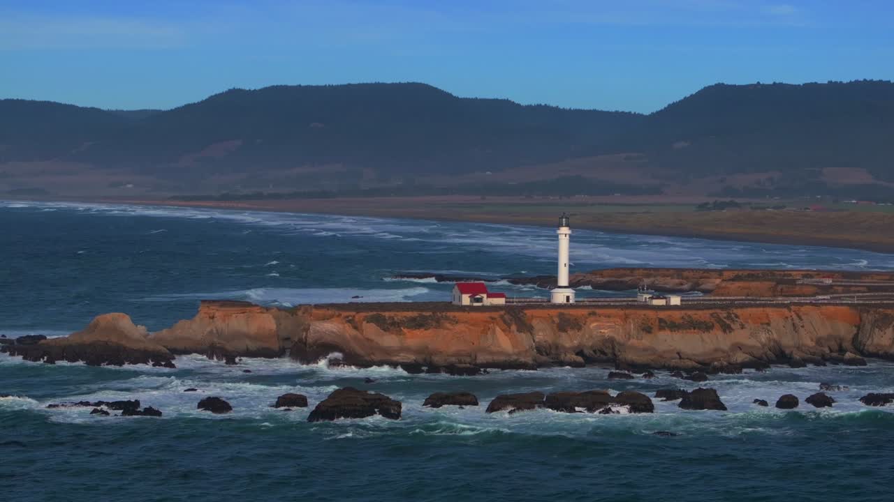 Lighthouse on a Dramatic Coastline