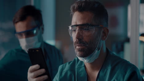 medical professionals using technology for diagnosis and treatment
