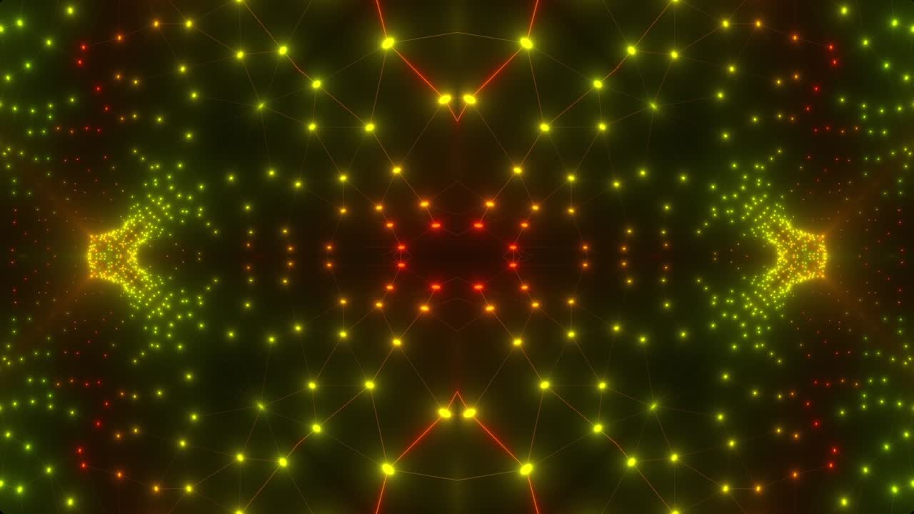Abstract Geometric Light Pattern