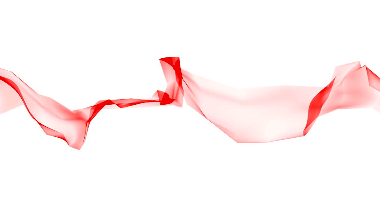 디지털 다각형 부드러운 실크 리본 부드러운 흔들림 추상적인 배경 - 새로운 동적 기술 예술 움직임 다채로운 비디오 영상