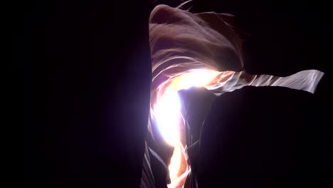 stabilized shot .the antelope canyon.