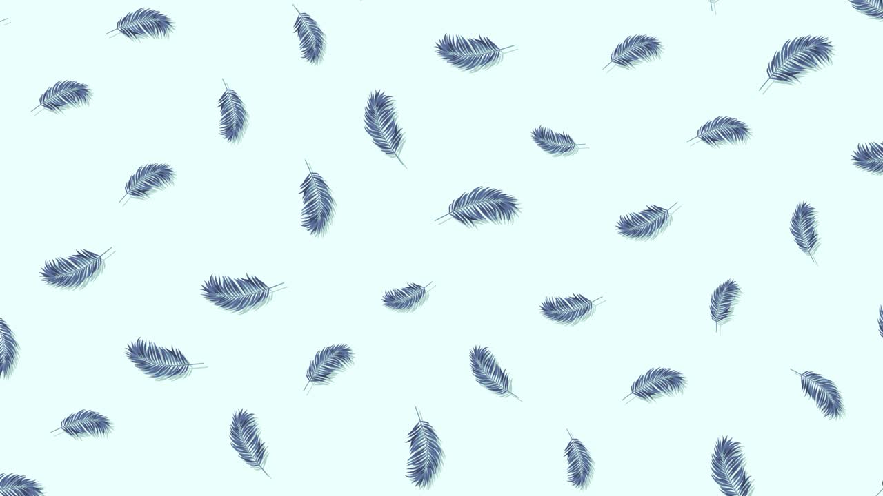 diseño de movimiento mínimo abstracto animación de hojas tropicales de filodendro. fondo de color. animación de bucle sin costuras. diseño de movimiento moderno y sin costuras para cartel, portada, marca, pancarta, cartel. 4k