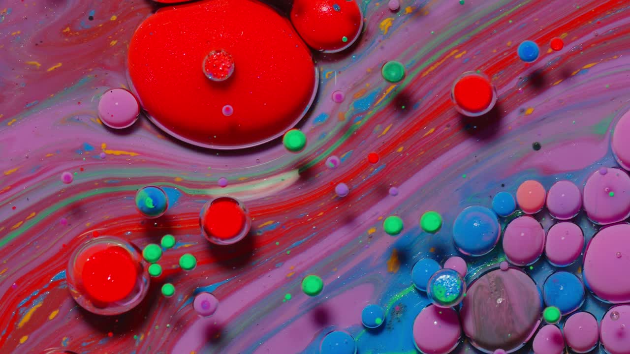 arte de pintura giratoria abstracta