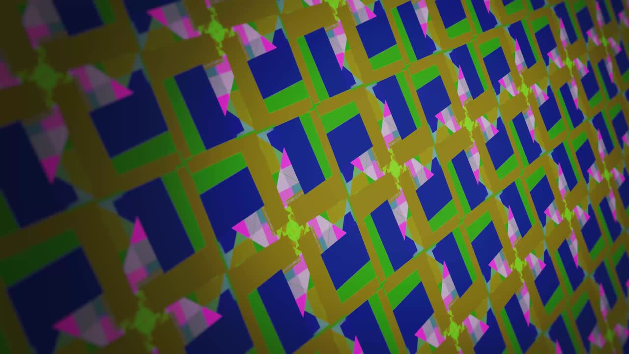 칼레이도스코프 추상 기하학적 효과 배경