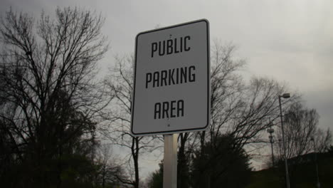 Public-Parking-Area-Sign