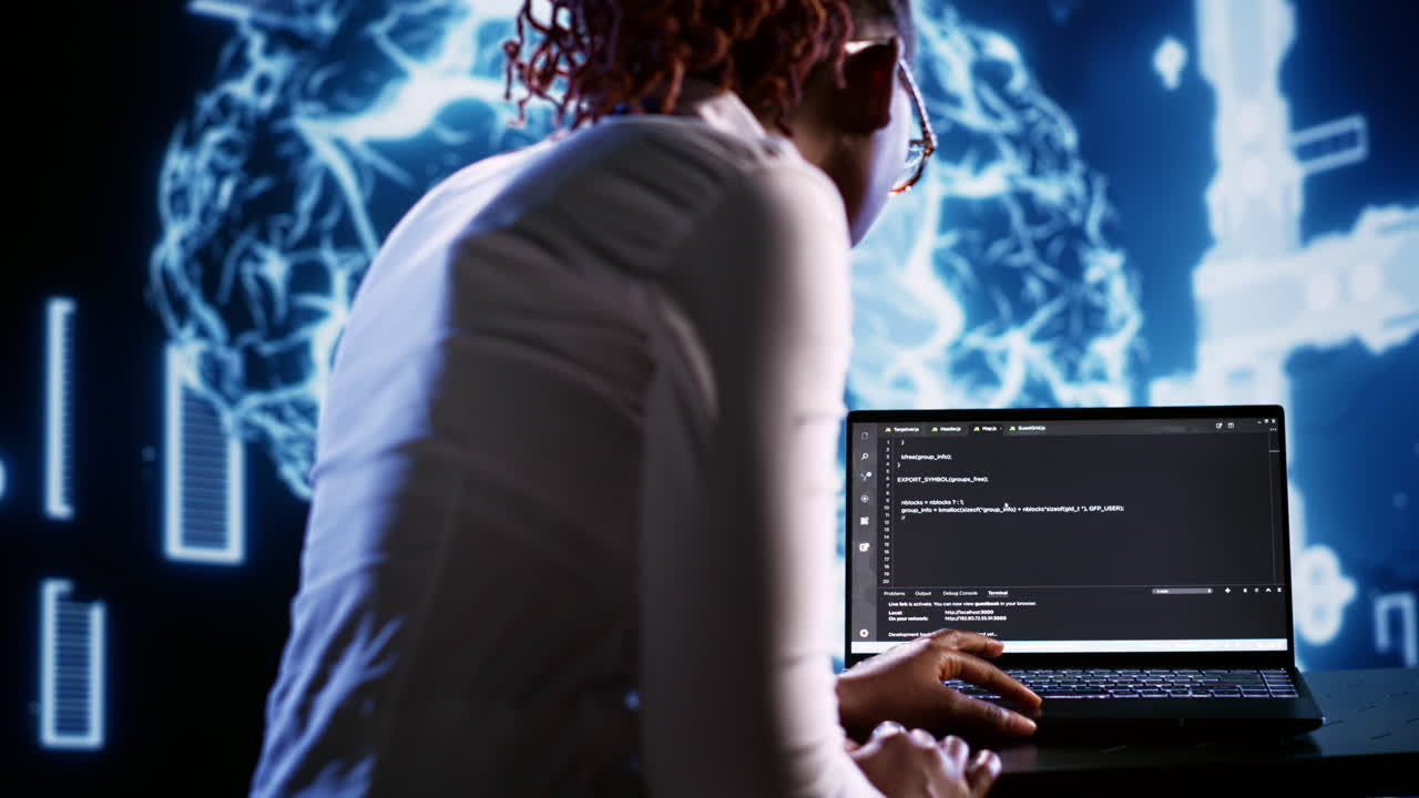 IT consultant writing AI script