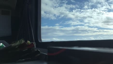 timelapse montado en un tren