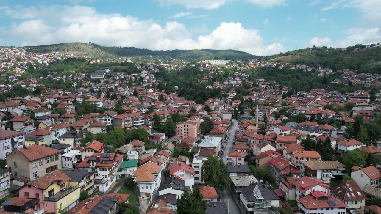 vista aérea de sarajevo