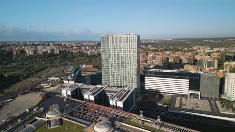 torre europarco in rome, italy