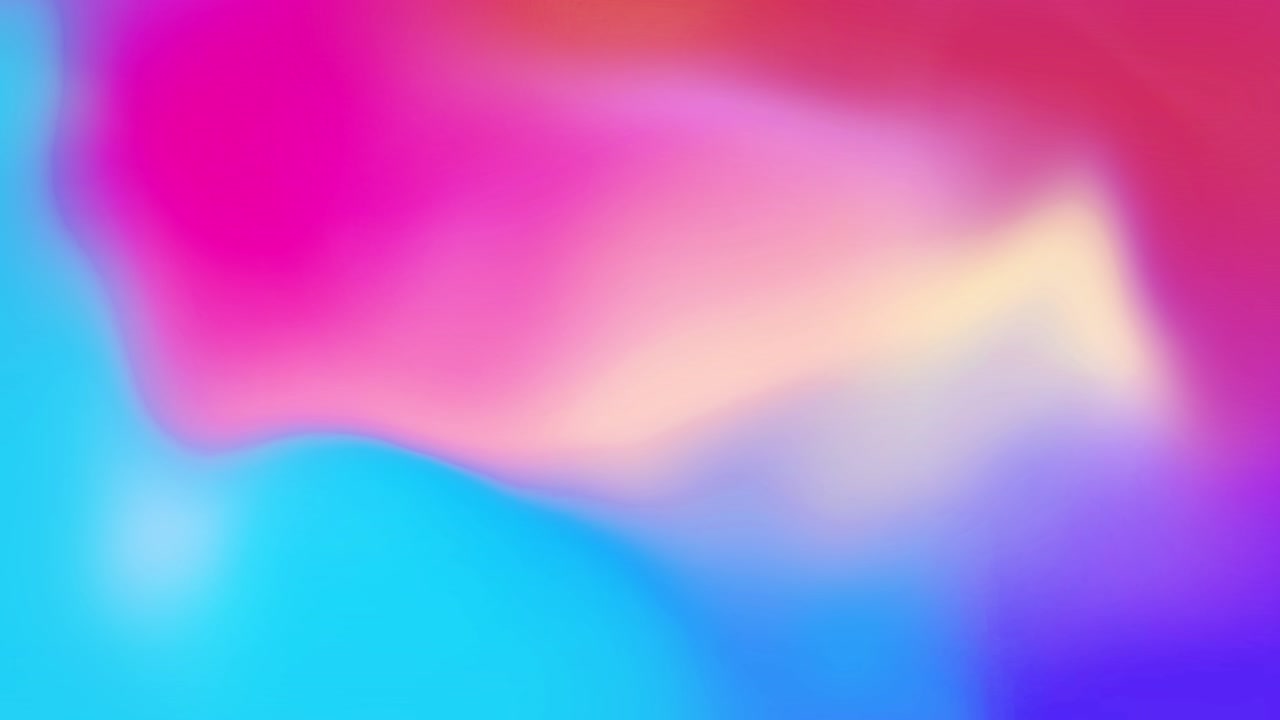 fluido de moda gradiente borroso animación de bucle de fondo. fluido abstracto colorido formas 3d holográficas vibrantes holográfico lujo luces fluidas gradiente digital mínimo