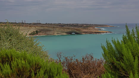 Vista-Aérea-Del-Mirador-De-Hofriet-En-La-Isla-De-Malta