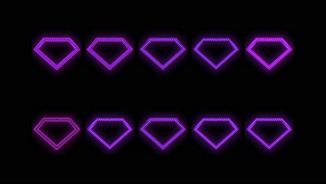 Diamonds-pattern-with-pulsing-neon-purple-light-1