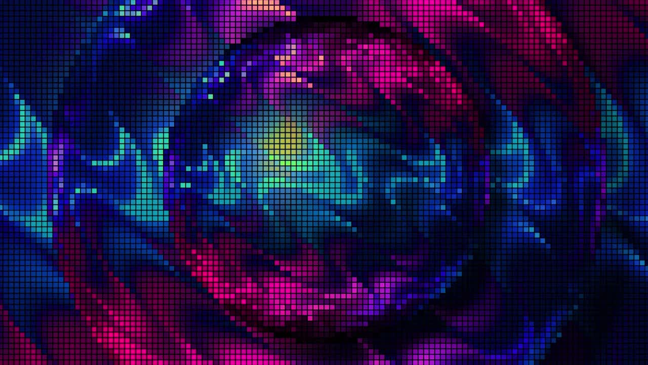 fondo de arte de píxeles abstractos