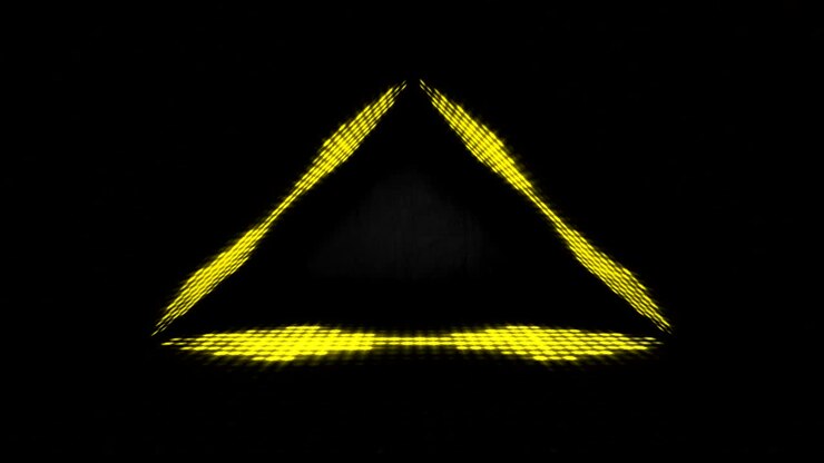 4k Glowing Stage purple Neon Lights - Loopable stock video