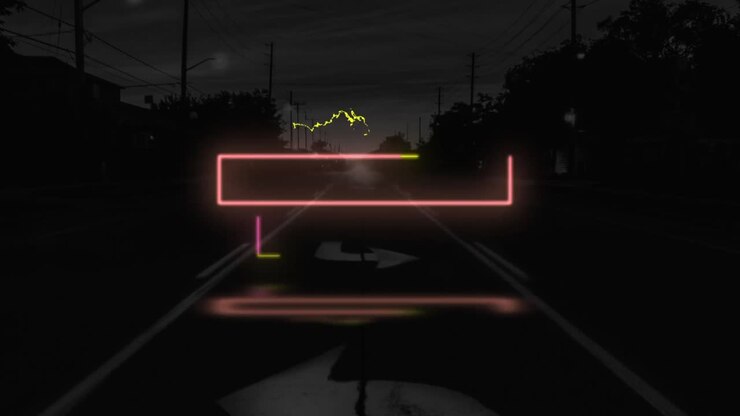Neon Glow Elements and Creative Titles