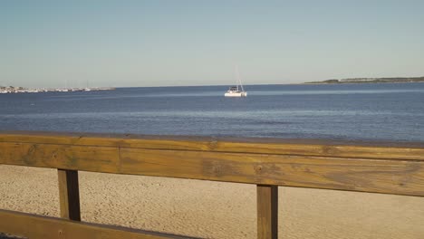 punta del este beach boardwalk