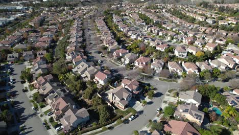 comunidad residencial de lujo en valencia, santa clarita, los angeles, ca, ee.uu., establecimiento de toma de drones