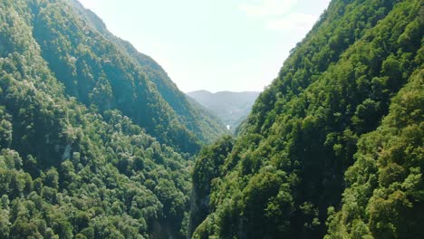 mountain valley scenery