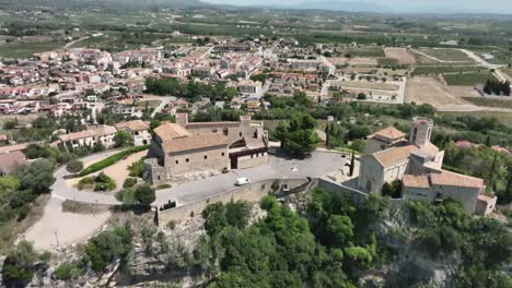 general plan view of a town with charm and history