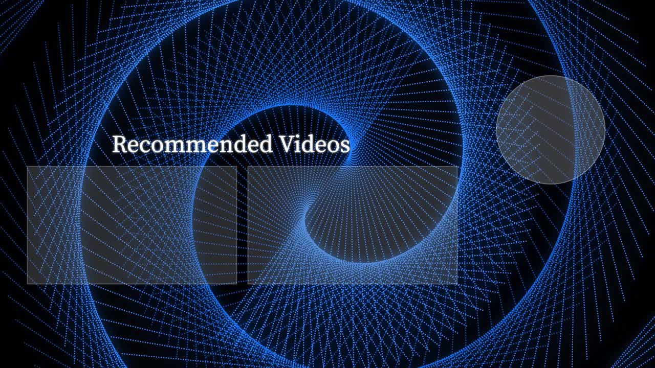 Cool stylish end card ending screen motion graphics