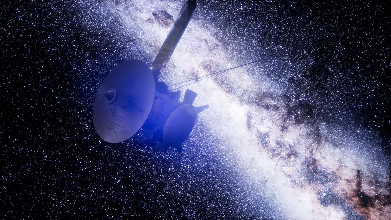 위성 카시니가 토성에 접근하고 있습니다.