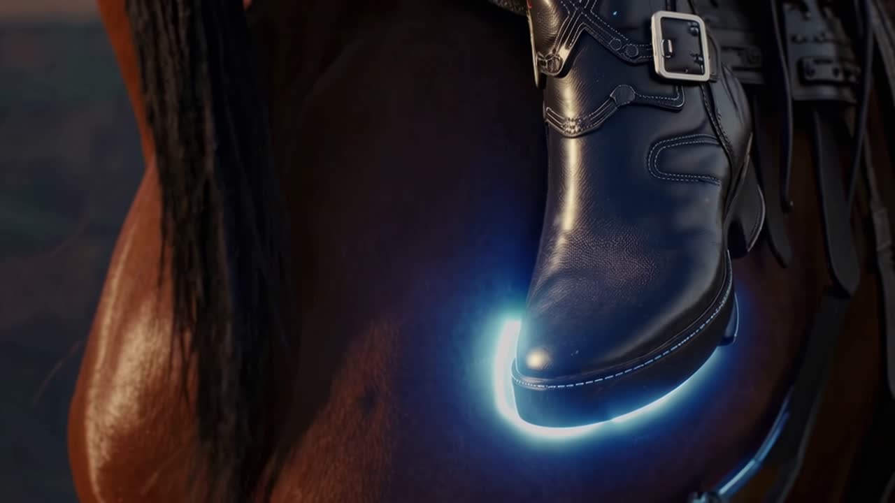 Horseback Riding Boots Close-Up