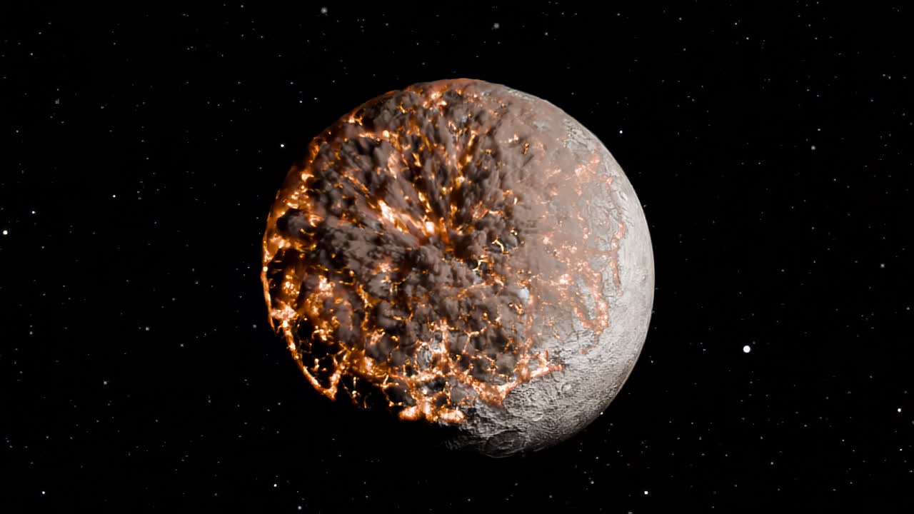 Взрывающаяся планета