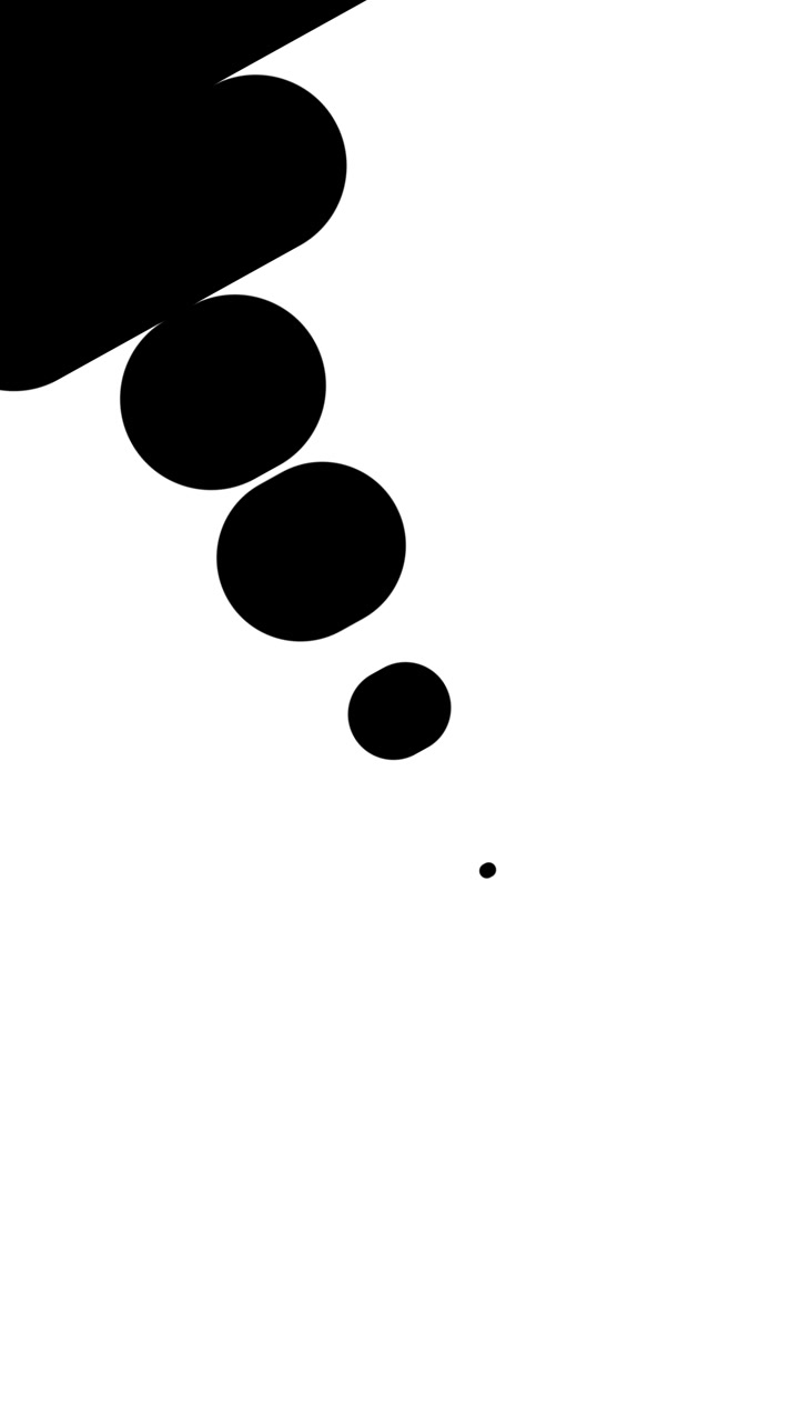 Motion Graphic Astratto con Cerchi in Espansione e Forme Geometriche