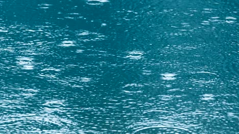 abstract background, rain drops on the water