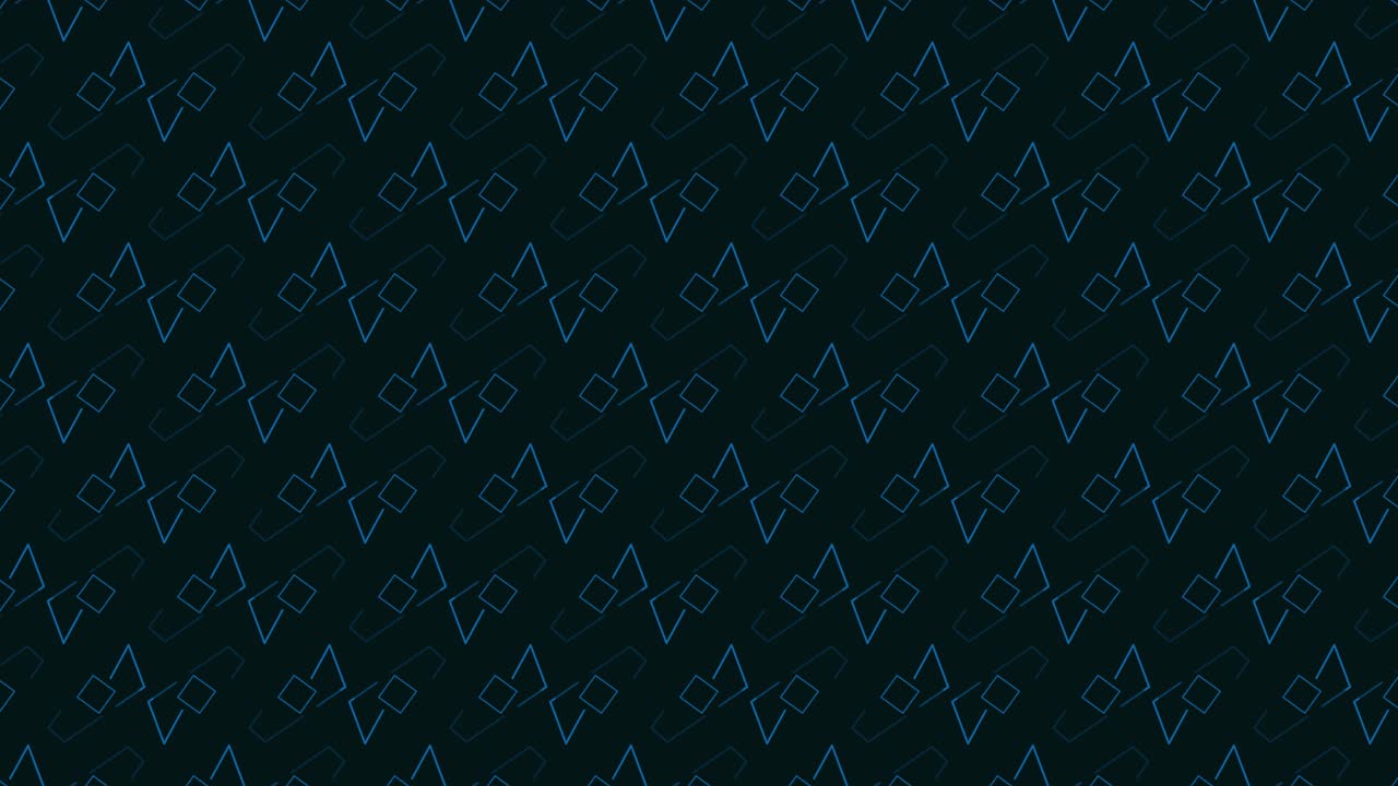 el azul cuadrado se transforma en una animación sin costuras. fondo de diseño de movimiento abstracto.