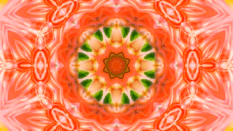 movimiento de fondo de kaleidoscopio abstractamente colorido