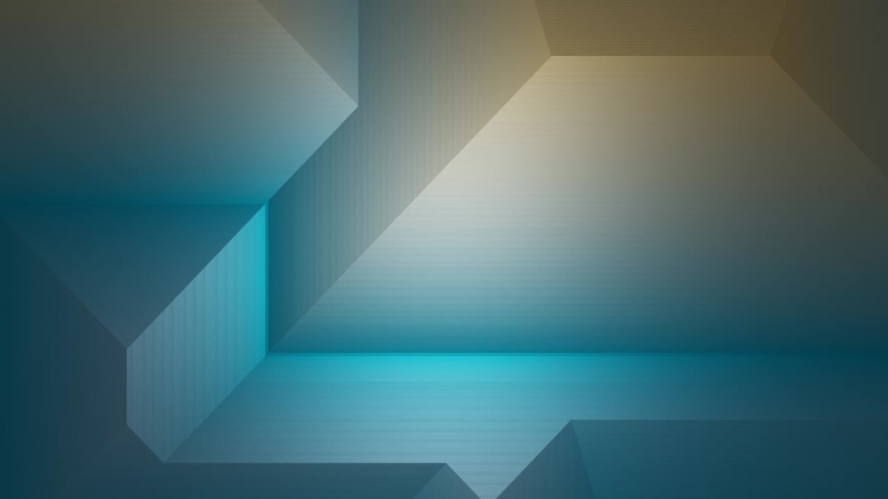 formas geométricas animación abstracta. bucle sin costuras