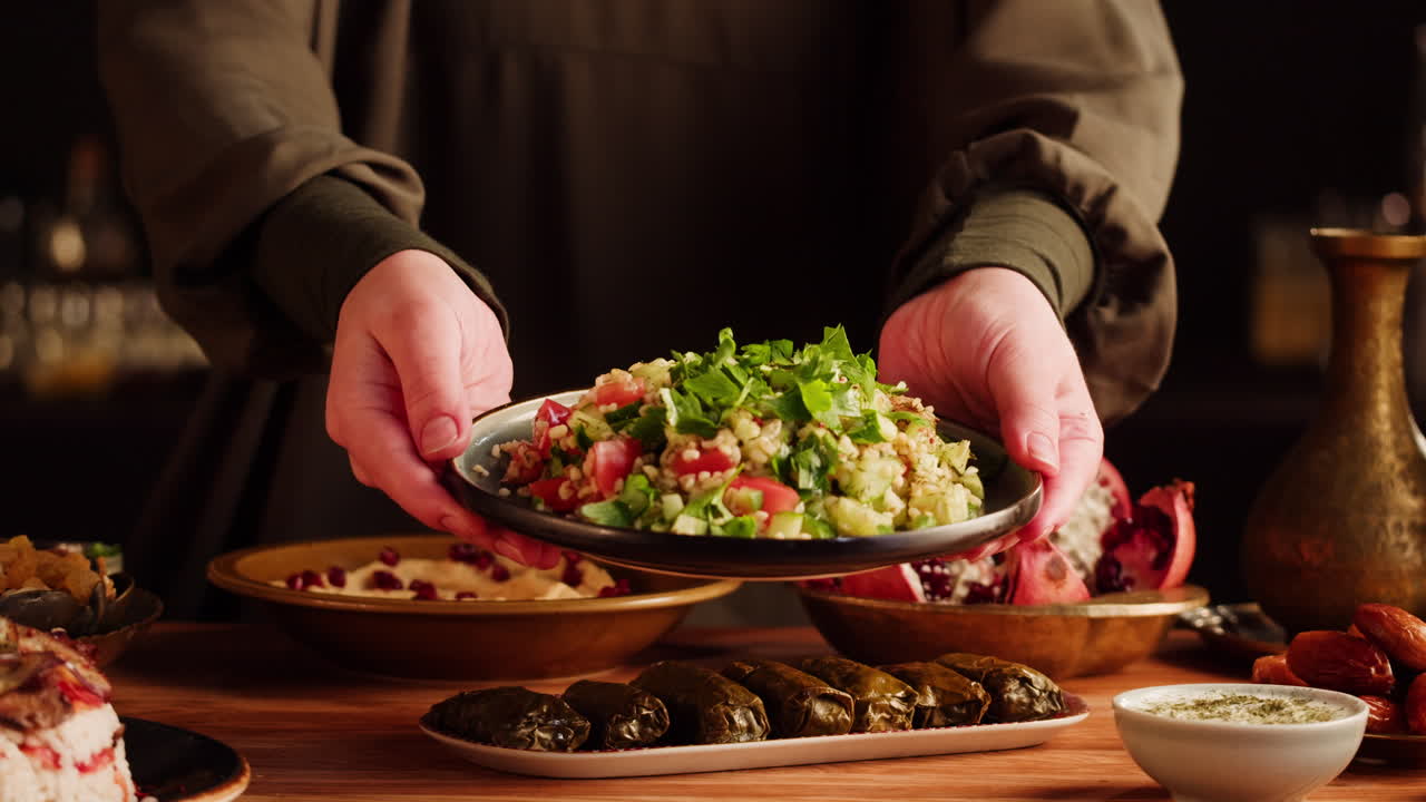 Serving Middle Eastern Cuisine