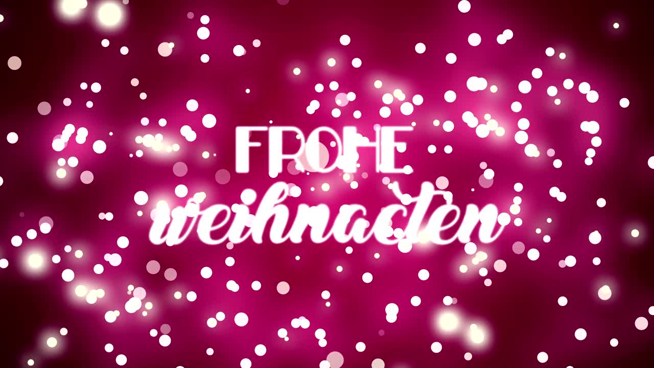 animación del acto del vino feliz de 4k - luces brillantes