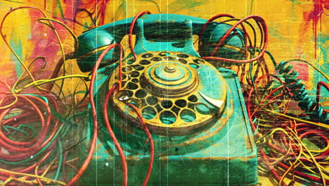 ai retro rotary telephones