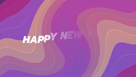 Happy-New-Year-on-memphis-pattern-with-waves