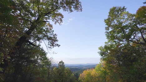 smoky appalachian mountains autumn foliage landscape