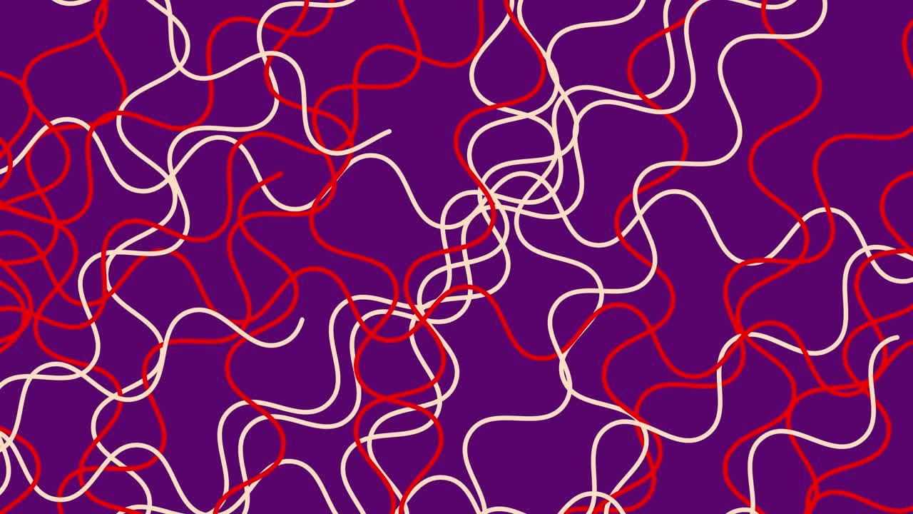 fondo de neón geométrico púrpura y rojo