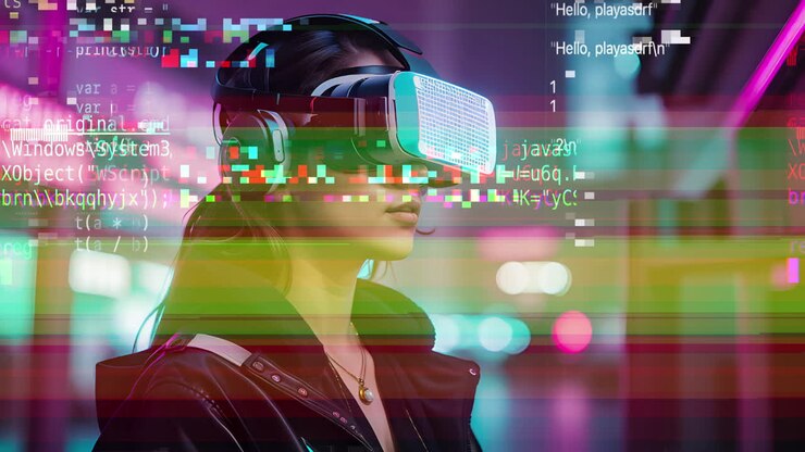 Donne con visori VR, AI generativa
