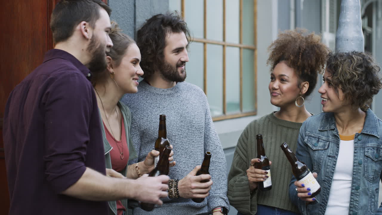 sólo una típica reunión después del trabajo.
