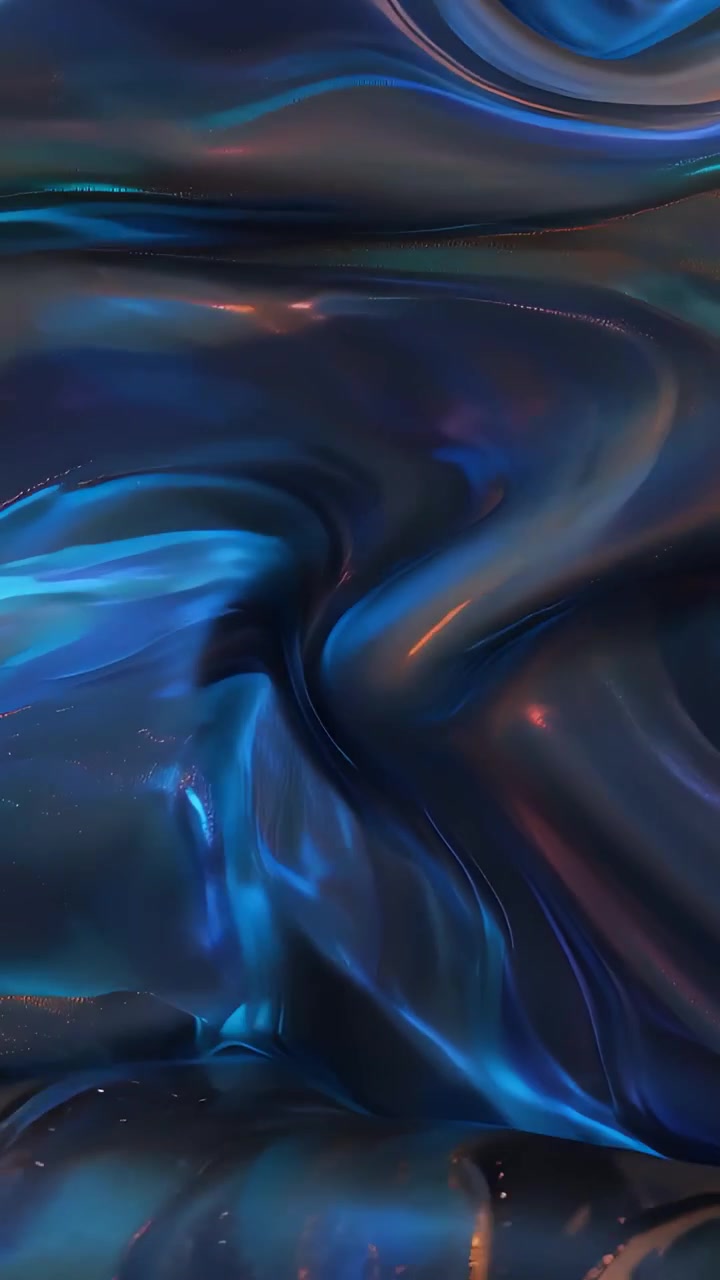 Sfondo di Onde Metalliche Astratte 4K