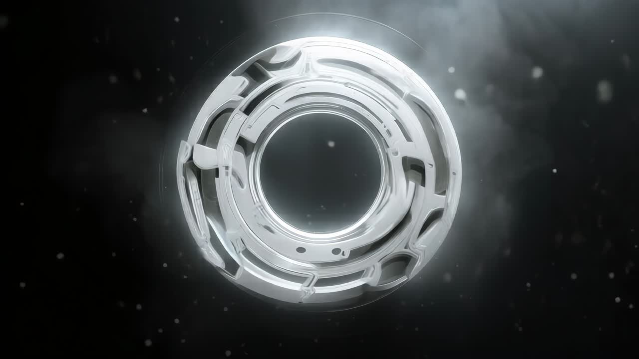 diseño de esfera futurista abstracto