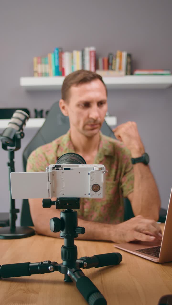 Vlogger Setup at Home Office