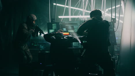 tactical team apprehends hacker in dark data center