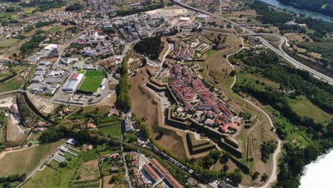 City-of-Valença-do-Minho,-Portugal