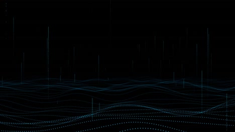 abstract digital wave pattern