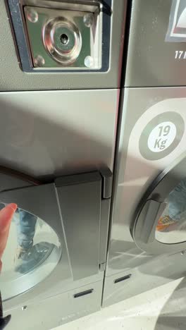 coin operated laundry machines