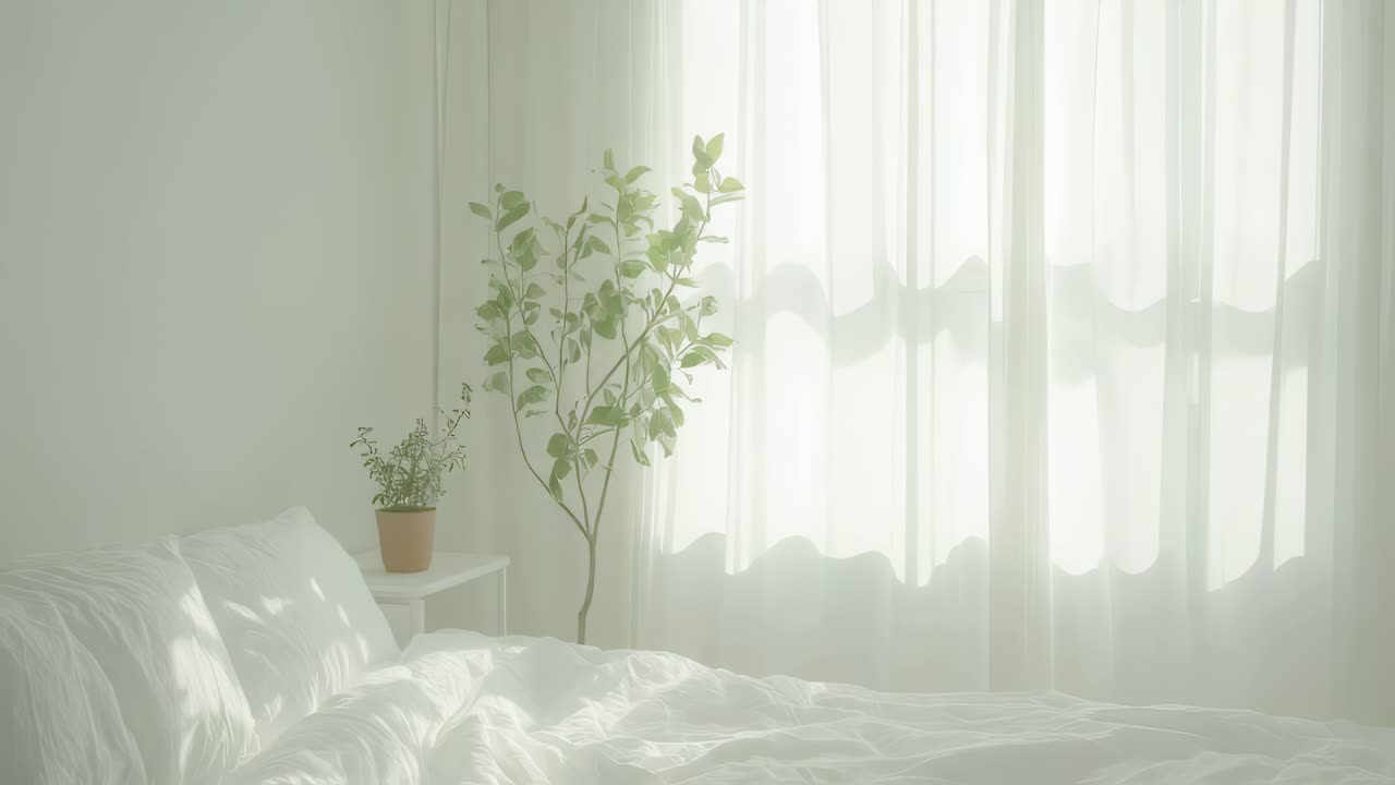 Bright and Peaceful Bedroom